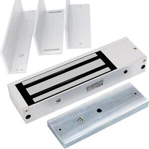 Waterproof 12VDC 24VDC Heavy Duty Magnetic Door Lock Gate Lock 1200lbs Holdin...